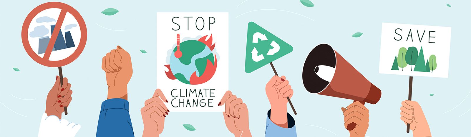 Climate change calls collect from stakeholders